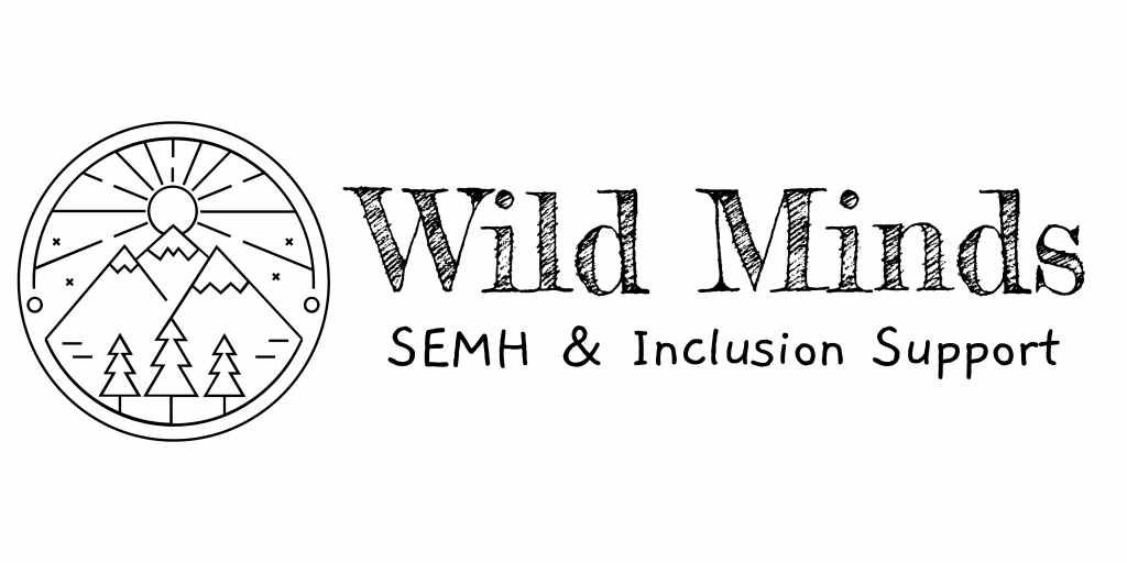 Wild Minds SEMH & Inclusion Logo - Black